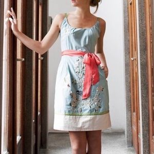 Anthropologie Baraschi *Waiting for Poems * dress Size 2